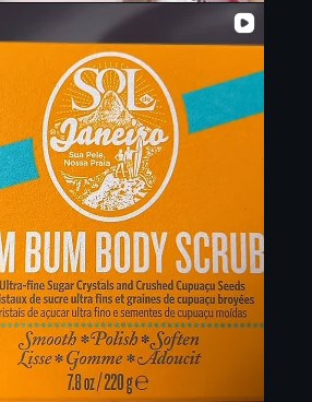 Brazilian Bum Bum Body Scrub
